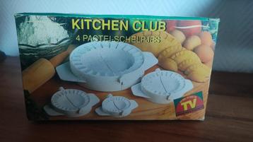Kitchen Club 4 pastei-schelpjes NIEUW beschikbaar voor biedingen