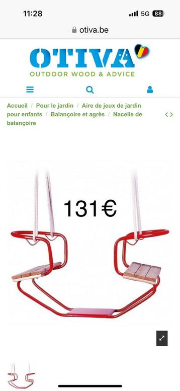Accesoires balançoire, Enlèvement, Toboggan