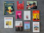 8 livres sur l'univers de Tintin et Hergé, Collections, Comme neuf, Livre ou Jeu, Tintin, Enlèvement ou Envoi