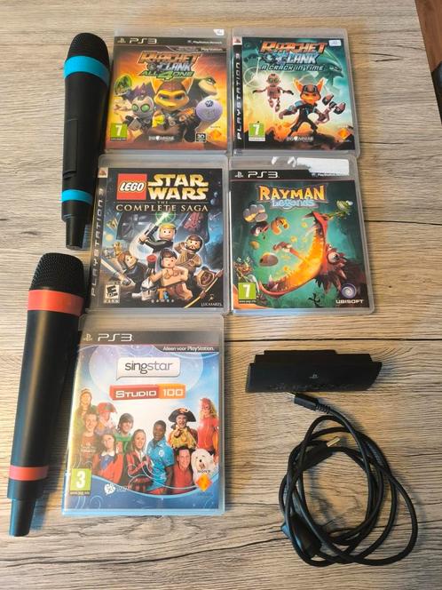 5 Playstation 3-games + accessoires, Games en Spelcomputers, Games | Sony PlayStation 3, Zo goed als nieuw, Ophalen