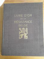 Livre d or de la résistance Belge, Ophalen