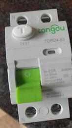 Verliesstroomschakelaar Tongou, Doe-het-zelf en Bouw, Ophalen of Verzenden, Nieuw, Overige typen
