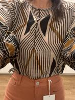 Nieuwe blouse belgisch topmerk Just Eve, Maat 38/40 (M), Just Eve, Bruin, Nieuw