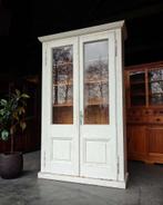 Klassieke franse buffetkast | Hoge antieke vitrinekast #2470, Enlèvement ou Envoi