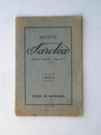 Catalogues Saroléa  24 T - 25 O - 32 U - 350 B - 37 et 38 T5, Ophalen