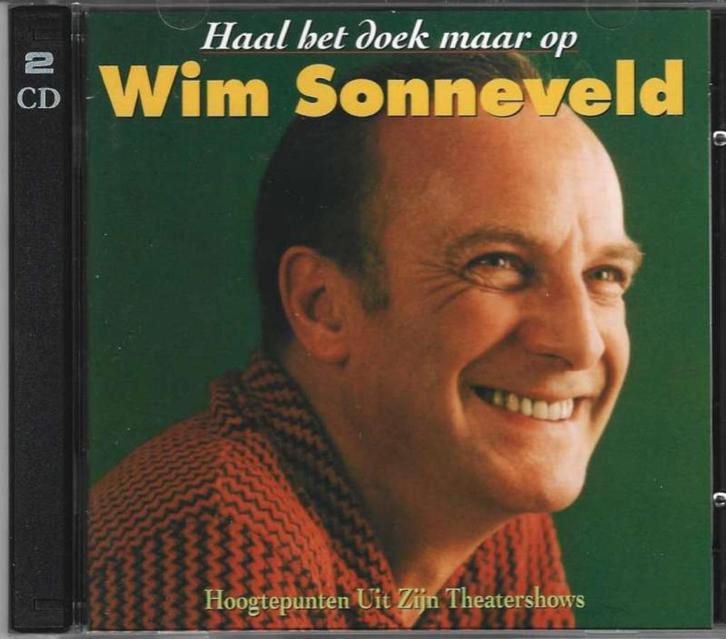 2 CD Wim Sonneveld – Haal Het Doek Maar Op, CD & DVD, CD | Néerlandophone, Comme neuf, Bande Originale ou Comédie musicale, Enlèvement ou Envoi