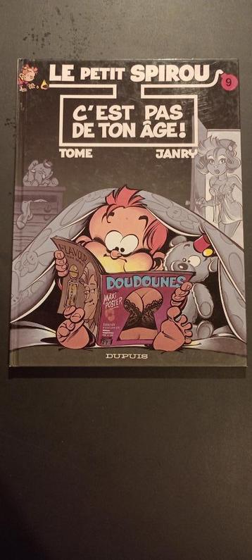 BD ' Le petit Spirou, tome9, C'est pas de ton âge !' 2003, Enlèvement ou Envoi, Utilisé