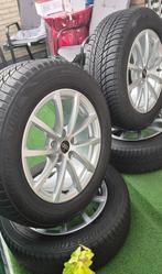 Audi velgen met winter banden Bridgestone 225/60/r17., Ophalen, Gebruikt, Band(en)