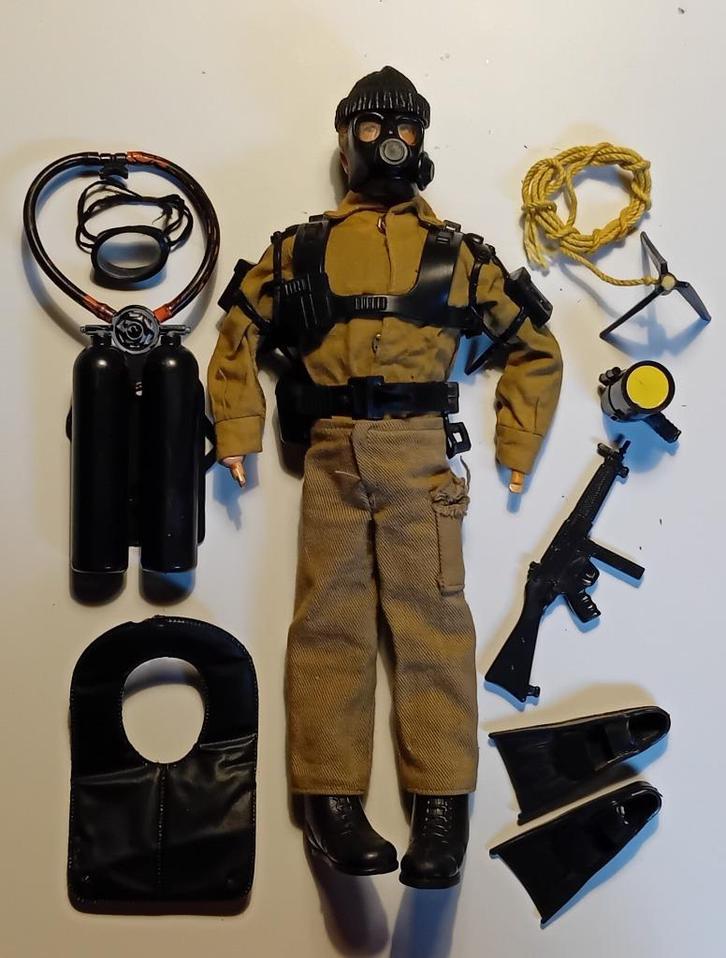 Lot vintage Action Man Palitoy Made in England, Verzamelen, Speelgoed, Gebruikt, Ophalen of Verzenden