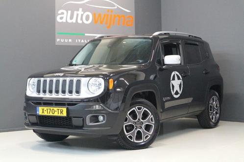 Jeep Renegade 1.4 MultiAir 170pk Limited 4x4 AWD Automaat Na, Auto's, Oldtimers, 4x4, ABS, Airbags, Alarm, Centrale vergrendeling