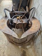 Roterende sorteergrijper pladdet, Ophalen