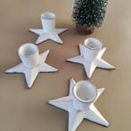 4 bougeoirs en céramique neufs, Enlèvement ou Envoi, Comme neuf