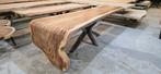Suar hout , hardhout , boomstamtafel, bureel, Receptie of Entree, Ophalen of Verzenden, Nieuw in verpakking, Bureau