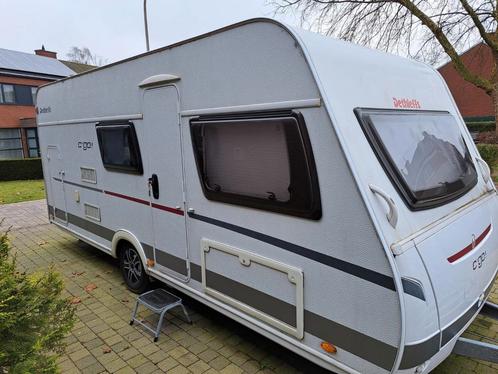 VERKOCHT ** Caravan Dethleffs C--GO 6 personen, Caravans en Kamperen, Caravans, Particulier, Dethleffs, Vast bed, Fietsenrek, Mover