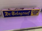 Lichtreclame . DE TELEGRAAF, Verzamelen, Merken en Reclamevoorwerpen, Ophalen, Gebruikt, Lichtbak of (neon) lamp