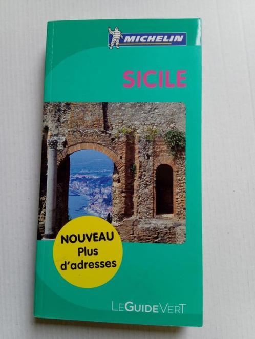 Michelin le guide vert Sicile, Livres, Guides touristiques, Comme neuf, Michelin, Enlèvement ou Envoi