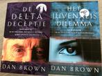 Twee boeken van Dan Brown, Livres, Thrillers, Belgique, Dan Brown, Enlèvement, Utilisé