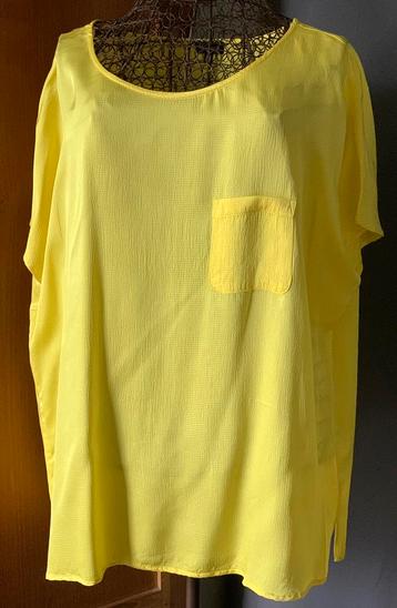 Mayerline 46 mooi geel Shirt Nieuwstaat