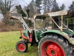 Tractor deutz 4005 met papieren, frontlader en toebehoren, Articles professionnels, Enlèvement ou Envoi