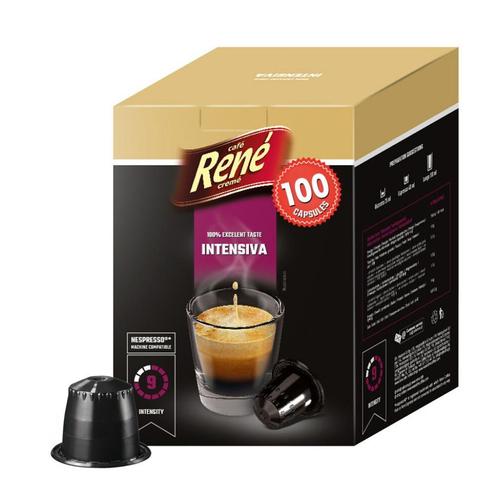Café René Intensiva  (100 capsules Nespresso), Diversen, Levensmiddelen, Ophalen