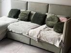 Ruime 3zit met opbergruimte en slaapfunctie, Ophalen, Gebruikt, Stof
