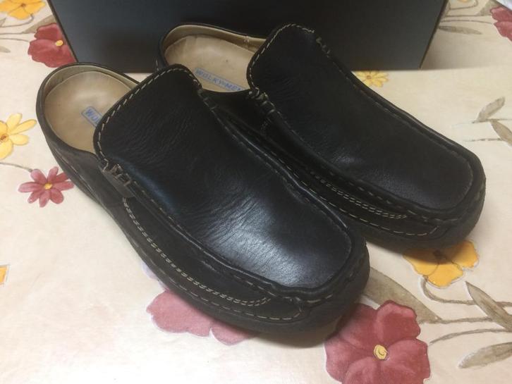Lederen pantofels van Wolky 's, Kleding | Heren, Schoenen, Zo goed als nieuw, Pantoffels of Sloffen, Bruin, Ophalen of Verzenden