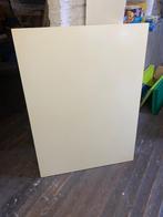 Wit gelakt tafelblad 89cm op 120cm, Ophalen, 100 tot 150 cm, 50 tot 100 cm, Zo goed als nieuw