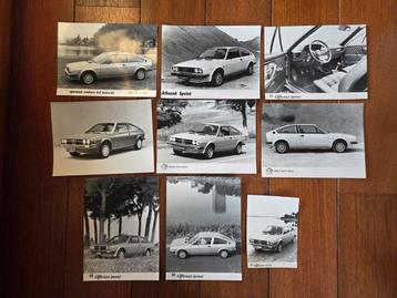 9x Alfa Romeo Alfasud Sprint persfoto  beschikbaar voor biedingen