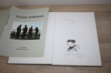 gesigneerd + tekening , HC boek Valeer Peirsman 1e druk 2002 beschikbaar voor biedingen