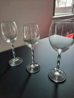 18 verres en cristal de la marque Allemande Nachtmann., Collections, Verres & Petits Verres, Enlèvement, Utilisé