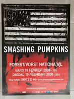 Poster Smashing Pumpkins in Vorst Nationaal 2008, Comme neuf, Enlèvement ou Envoi