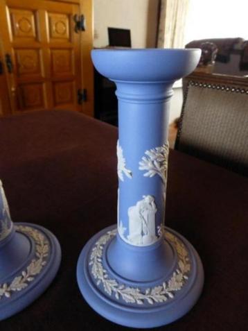 2 mooie wedgwood kandelaars