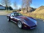 Chevrolet Corvette C3 Targa, Auto's, Chevrolet, Automaat, Bruin, Leder en Stof, Corvette