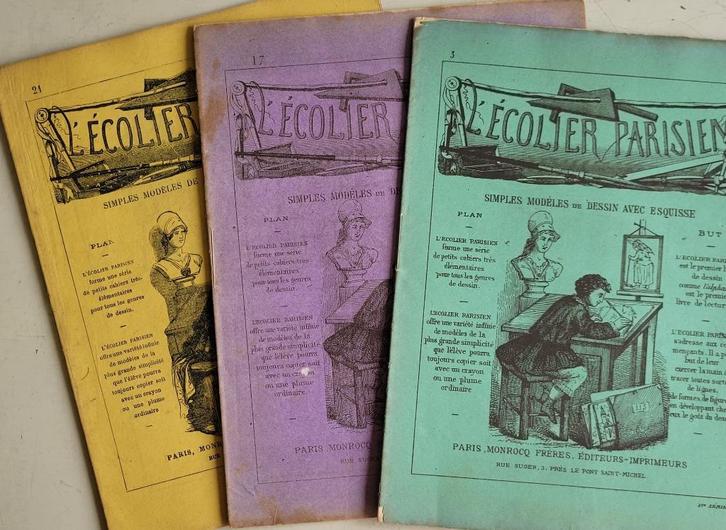 L'ECOLIER PARISIEN - 1909 -, Boeken, Tijdschriften en Kranten, Ophalen of Verzenden