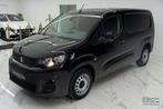 Peugeot Partner 1.5 HDI L2 long! Camera, Leder, Airco!, Auto's, Voorwielaandrijving, 4 deurs, Gebruikt, Zwart