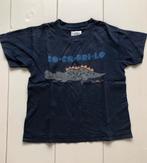 blauw t-shirt Fruit of The Loom 98 104 krokodil, Kinderen en Baby's, Kinderkleding | Maat 104, Fruit of The Loom, Jongen of Meisje