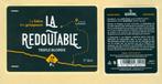 1 étiquette+CE bière La Redoutable, Nieuw, Overige merken, Overige typen, Ophalen of Verzenden