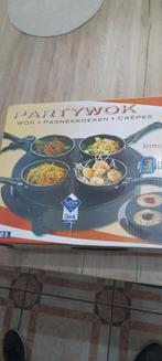 PartyWok, plaque de cuisson électrique pour 4 personnes, Electroménager, Comme neuf, Enlèvement