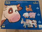 6 grote dierenpuzzels Djeco, Kinderen en Baby's, Speelgoed | Kinderpuzzels, Ophalen, Gebruikt