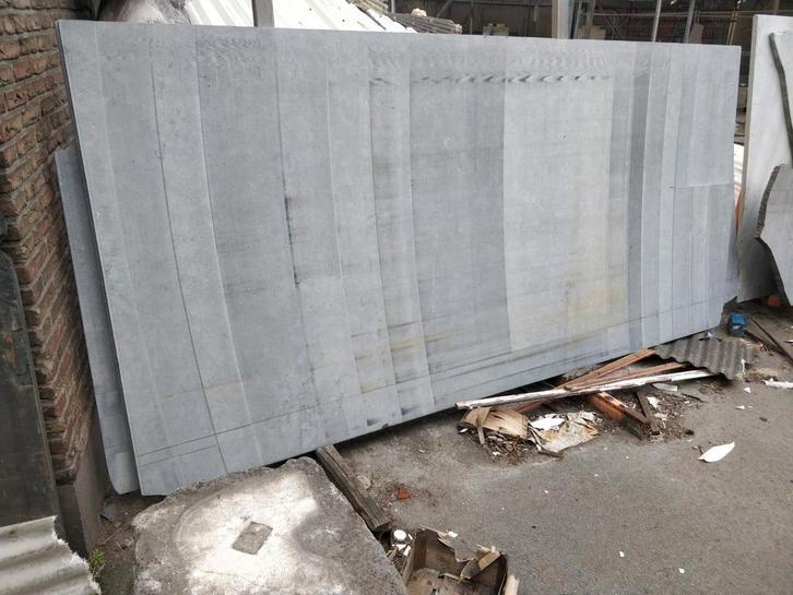 Enorme blauwsteen platen - ook grote dropels etc, Tuin en Terras, Bielzen en Borduren, Nieuw, Ophalen