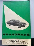 Vraagbaak Vauxhall Viva, Boeken, Ophalen of Verzenden, Gelezen, Autotechniek