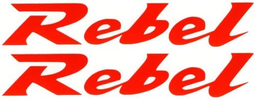 Rebel sticker set #3, Motos, Accessoires | Autocollants, Envoi