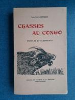 Jaagt in Congo: buffels en olifanten, Ophalen of Verzenden, Gelezen, Robert de Landtsheer