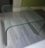 Vintage glazen salontafel, Ophalen, Zo goed als nieuw, Glas