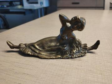 Bronze Art Nouveau Érotique grand Écart Danseuse French canc beschikbaar voor biedingen