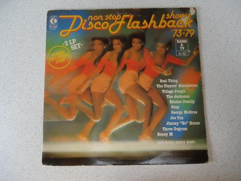 Dubbel LP  "Non Stop Disco Flashback Show" anno 1979., Cd's en Dvd's, Vinyl | Verzamelalbums, Gebruikt, Dance, 12 inch, Ophalen of Verzenden