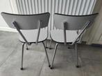 Lot van 2 vintage Formica stoelen, Ophalen, Zo goed als nieuw