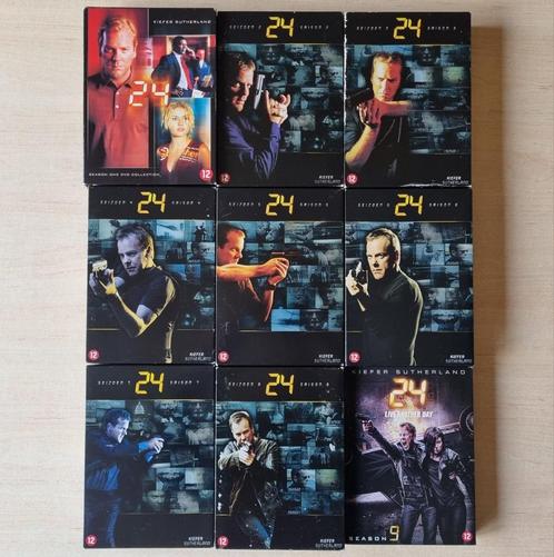 24 ( Seizoen 1-9 ) DVD Actie Serie met Kiefer Sutherland (co, Cd's en Dvd's, Dvd's | Tv en Series, Zo goed als nieuw, Ophalen of Verzenden