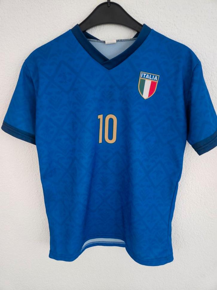 Authentiek Italië voetbalshirt met de naam en het nummer van, Sport en Fitness, Voetbal, Shirt, Ophalen of Verzenden
