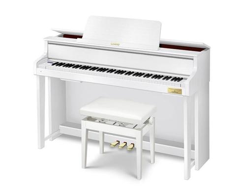Piano casio hybride, Muziek en Instrumenten, Piano's, Zo goed als nieuw, Piano, Wit, Digitaal, Ophalen